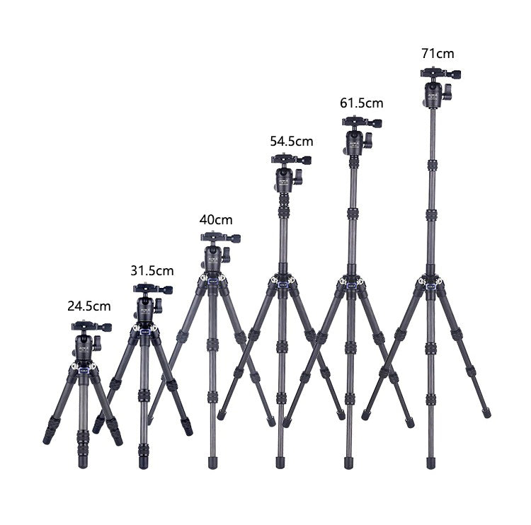 AOKA ミニ三脚 カーボン 3段 CMP163C＋KB20 – AOKA-Tripod